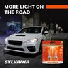 SYLVANIA - H7 SilverStar Ultra - High Performance Halogen Headlight Bulb, High Beam, Low Beam and Fog Replacement Bulb, Brightest Downroad with Whiter Light, Tri-Band Technology (Contains 2 Bulbs)