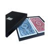 KEM Arrow Red and Blue, Poker Size-Jumbo Index Playing Cards (Pack of 2) - 1007284,Arrow Red/Blue