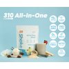 310 Nutrition – All-In-One Meal Replacement Shake Starter Kit - Fiber Rich Vegan Superfood Blend - Natural Sweeteners - Low Carb Shake, Keto & Paleo Friendly - Gluten Free - 26 Essential Vitamins & Minerals – 3 Flavors with Shaker Cup