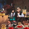 Gameza Pirate Party Decorations - 9PCS Pirate Party Honeycomb Centerpieces Table Decorations Pirate Decorations for Birthday Party Baby Shower Table Decoration Supplies Kids Boys