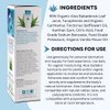 Aloe Cadabra Natural Water Based Vaginal Moisturizer, Organic Aloe Non-Staining, pH Balanced (Unscented 2.5 Ounces, 1 Pack)