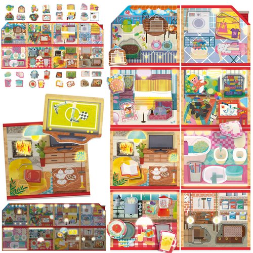 Headu My Little House Montessori, Educational Toys for Boys and Girls Ages 2-5 Years Old, Toddler Learning Toys, Teacher Homeschool Supplies, Birthday