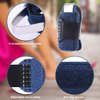 2pcs Toe Splints for Straightening, Dark Blue Toe Brace for Broken Toe straighteners for Hammer Toes Crooked Toes Bent Toes (2 Styles)