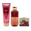 Bath & Body Works Forever Red Body Cream and Body Wash Bundle with a Cherry On Top Bar Soap - Full Size