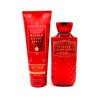 Generic Winter Candy Apple, Bath and Body, Bundle Set of Body Cream and Shower Gel Body Wash, Red