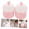 Beatifufu 2Pcs Portable Bubble Maker Facial Foam Cup Face Wash Foamer for Hydrating Facial Cleansing Ideal for Travel and Home Use Creates Rich Bubbles for Effective Skincare