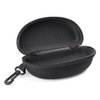 Mallofusa Black Sunglass Case Cover Box For Men Women Storage Case for Safety Glasses with Clip Hard Eyeglass Case for Sunglass Eyeglass Shooting Glasses