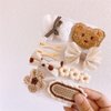 Leadigol Hair Clips for Girls, 9PCS Alligator Barrettes, Cute Plush Hairpin Simple Side Clip Bangs Clip, Handmade hair accessories for women