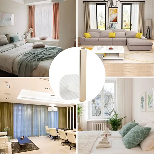 KFZDCG 2Pcs Gold Curtain Holders Self Adhesive Curtain Tieback L Shaped Wall Mounted Hook Drapery Curtain Tiebacks Window Treatment Holdbacks for Home and Cafe Balcony Decorative Curtain Drapery