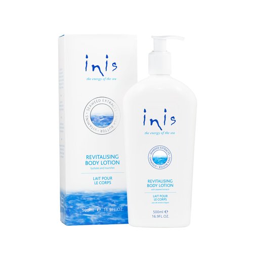 Inis the Energy of the Sea Revitalizing Body Lotion - Body Lotion for Women - Body Lotion for Men - Lotions for Women - Deep Moisturizing Lotion - Antioxidant Rich Vitamin E & B5-16.9 Fluid Ounce