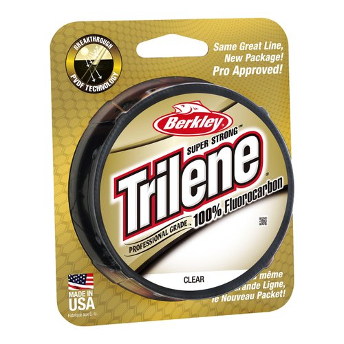 Berkley Trilene® 100% Fluorocarbon, Clear, 6lb | 2.7kg, 200yd | 182m Fishing Line, Suitable for Freshwater Environments
