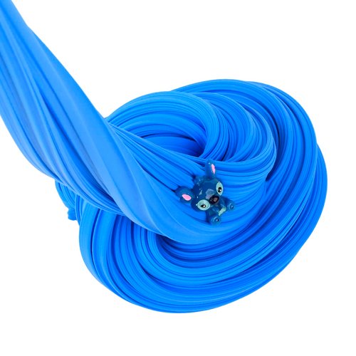 Blue Butter Slime, Girls and Boys Scented Slime Stress Relief Toy, Super Soft and Non-Sticky, for Party Favors, Birthday Gifts, School Education(7oz 200ml)