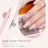 GAOY 8 Pcs Nail Brushes for Nail Art, Nail Design Tools for Nail Detail Painting, French Liner and Dotting Pens for Nail DIY