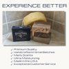 Dapper Yankee Blue Tropics Natural Soap Bar for Men - Zero Grit, Tropical Scent
