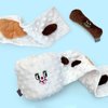 Restokki Dog Snuffle Nosework Toy - Toilet Paper Dog Toy Plushie Interactive Puzzle Toy - Treat Hide and Seek for Fun