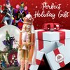Nutcracker Ballet Gifts, Paint Your Own Nutcracker Painting Kit, Christmas Ornaments, Plain Wooden Figure Decoration Craft, Unpainted Holiday Home Decor, Ideal Xmas Ornament, 10 Inch