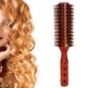 Hair Brush Round Hair Styling Comb Curly Hair Rollers Brush for Blow Drying, Hairdressing Curlers Hair Rollers Comb Brush Curling Rods Barrel Hair Brush for Salon Home