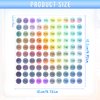 10Sets Number Stickers 1-1000 Label Laser Stickers, Small Round Self-Adhesive Label for Home, Office, Kitchen, and Classroom, Organizing Nail Polish Bottle/Nail Art Sticks/Lipstick (Dia.10mm)