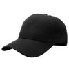2pcs Baseball Cap for Men Women Adjustable Size for Outdoor Activities Black/Khaki