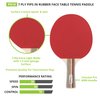 Champion Sports PN10 Table Tennis Paddle, Black