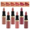 AFGHOUZ 6 Colors Matte Lipstick Set, Matte Nude Red Lipsticks For Women, Smooth Velvet Lip Stick Long Lasting, Pigmented Lip Makeup Kit