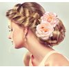 6Pcs 4 inch Rose Flower Hair Clips Floral Hair Clips Hairpin Bride Flower Hair Accessories Rose Brooch Floral Brooch Flamenco Dancer Flower Pin Up Flower Brooch(Mixed 6 Colors)