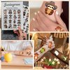 80 PCS Cowboy Temporary Tattoos for Party Supplies, Temporary Tattoo Stickers for Birthday Parties, Animal Tattoos Party Favor Activities, Waterproof Temporary Tattoos. (80 PCS Brown)