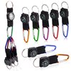PROLOSO Carabiner Compass Keychain Belt Clips Kids Toys Prizes Outdoors Adventure Party Favors 20 Pcs
