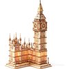Rolife 3D Wooden Puzzles Big Ben Craft Model Kits for Adults to Build Birthday Gift for Family and Friends