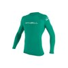 O'Neill Youth Basic Skins UPF 50+ Short Sleeve Rash Guard, Seaglass, 16