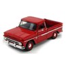1966 Chevy C10 Fleetside Pickup Truck Red 1/24 Diecast Model Car by Motormax 73355R