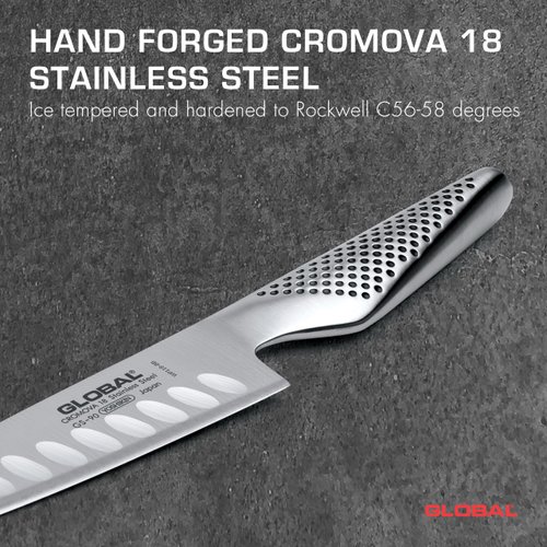 Global GS-90 5" Hollow Ground Santoku Knife