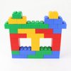 UNiPLAY Plump Soft Building Blocks - 12-Piece Jumbo Stacking Multicolor Set for Early Cognitive Development and Creative Play - Ages 3 Months+