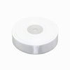 SWTOOL 1" Solid Satin Ribbon 50 Yards Roll for Wedding Details, Sewing Projects, Gift Wrapping, Invitation Embellishments and Crafting Projects Etc (White)