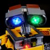 BRIKSMAX Led Lighting Kit for Ideas Wall-E - Compatible with Lego 21303 Building Blocks Model- Not Include The Lego Set
