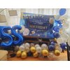 25 Balloon Numbers, 25th Birthday Decorations for Women Men, Number 52 Balloons 40 In Dark Blue Happy Birthday Party Decorations Jumbo Foil Helium Mylar Balloons for Wedding, Graduations