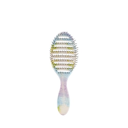 Wet Brush Speed Dry Hair Brush - Splatter (Color Wash) - Vented Design and Ultra Soft HeatFlex Bristles Are Blow Dry Safe With Ergonomic Handle Manages Tangle and Uncontrollable Hair - Pain-Free