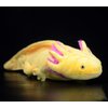 ZHONGXIN MADE Axolotl Plush - Yellow Axolotl Stuffed Animal, Realistic 20" Cute Ambystoma Creepy Amphibians Plush Toys, Unique Plush Gift Collection for Kids