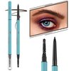TurritopsisD Micro Brow Pencil 【2-Pack Taupe】 Eyebrow Pencil Waterproof Pro Long-Lasting Precision Micro-Tip Ultra-thin Built-in Soft Spoolie