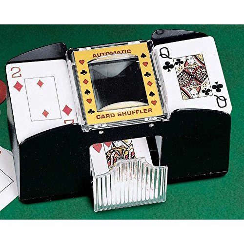 Fox Valley Traders Automatic Card Shuffler, 4 Deck