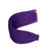 Tape in Hair Extensions Human Hair Lila Colored Hair Extensions Seamless Skin Weft Tape in Real Human Hair Straight Extensions 18Inch 20 Pieces/40Gram Remy Hair Extensions Purple Tape on for Women
