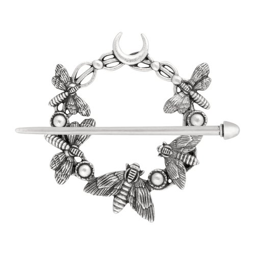 HAQUIL Moon Moth Hairpin Hair barrette Decorative Hair Accessory With Insects Hair Fork Hair Comb