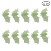 Qhonhon 10 Pieces Glow in The Dark Fake Bats Wall Decor Night Light Illusion Luminous Realistic Plastic Fake Bats Spooky Bats for Halloween Trick Decoration Supplies (Green)