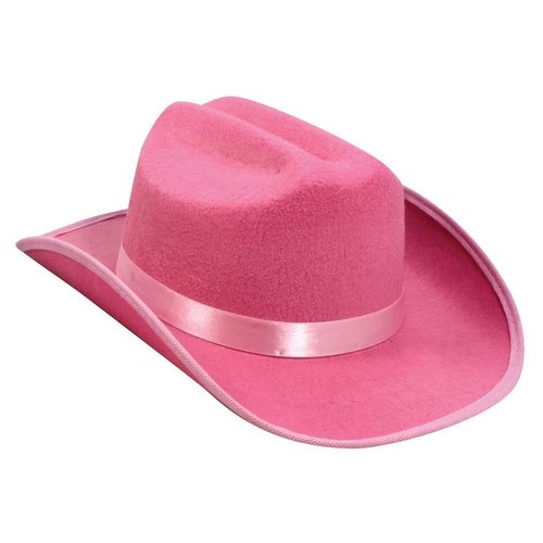Rhode Island Novelty Child Sized Felt Cowboy Hat Pink, 1 per Order
