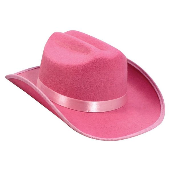 Rhode Island Novelty Child Sized Felt Cowboy Hat Pink, 1 per Order