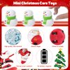 LOKIPA 10PCS Christmas Pull Back Cars Toys, Christmas Toy Cars Bulk Mini Christmas Cars Toys Christmas Car Party Favors Gifts for Christmas Stocking Stuffers