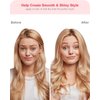 4-In-1 Styling Cream, Hair Styling Cream for Slick Back Hair, Anti Frizz Hair Cream for Smooth & Soft, Add Shine Curl Defining Cream, Non-greasy Hair Cream for Curly, Frizzy, Dry Hair, Travel Size