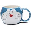 Coffee Milk Tea Ceramic Cup, Doraemon Cartoon Ceramic Cup, Faith Cup, Water Cup, Breakfast Cup, Tea Cup, Milk, Cola, Beer, Cool Drink Cup, Blue (A)