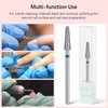 Rolybag Cuticle Nail Drill Bits Tapered Shape Cuticle Drill Bit for Nail Drill Bit 3/32” Professional Safety Cuticle Clean Drill for Electric Remove Cuticle Dead Skin Manicure Tools (Medium)