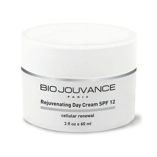 BIO JOUVANCE PARIS - Rejuvenating Day Cream 2oz / 60ml - For Mature/Sun Damaged Skin | Anti-Aging Face Moisturizer Hydrating Lotion | Daily Facial Skin Care Treatment Regimen | Made in France